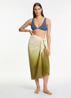 Acacia Haze Sarong - Eucalyptus