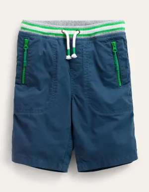Adventure Shorts-Robot Blue