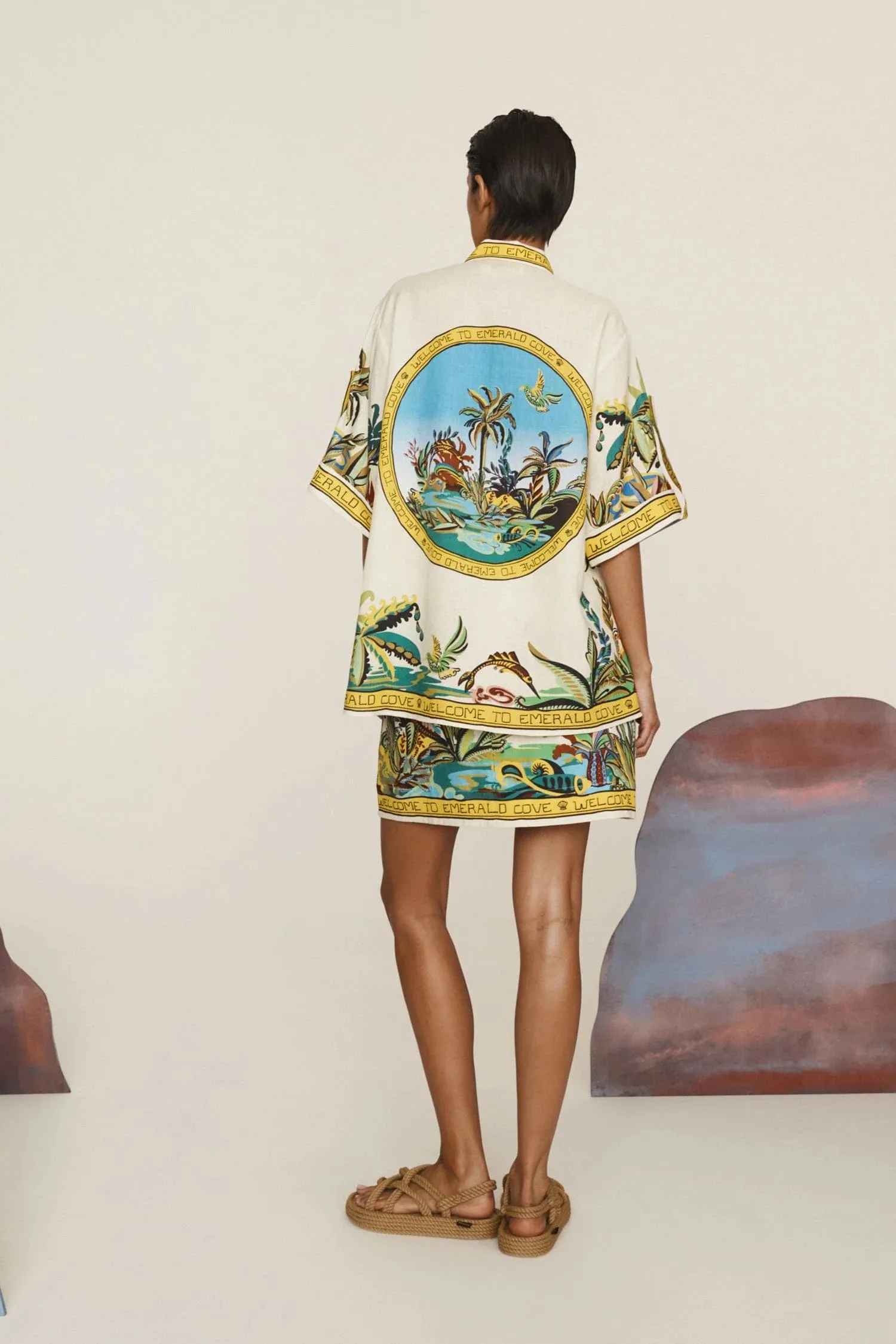Alemais Day Dream Sarong Skirt