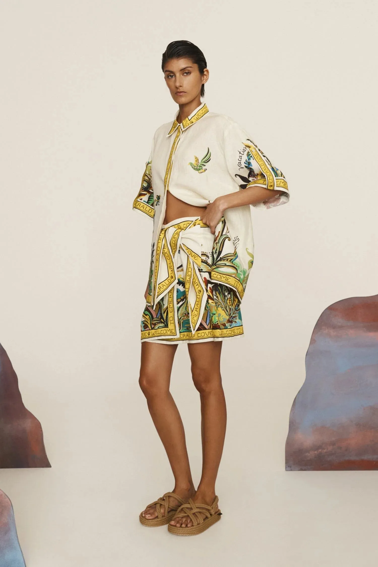 Alemais Day Dream Sarong Skirt