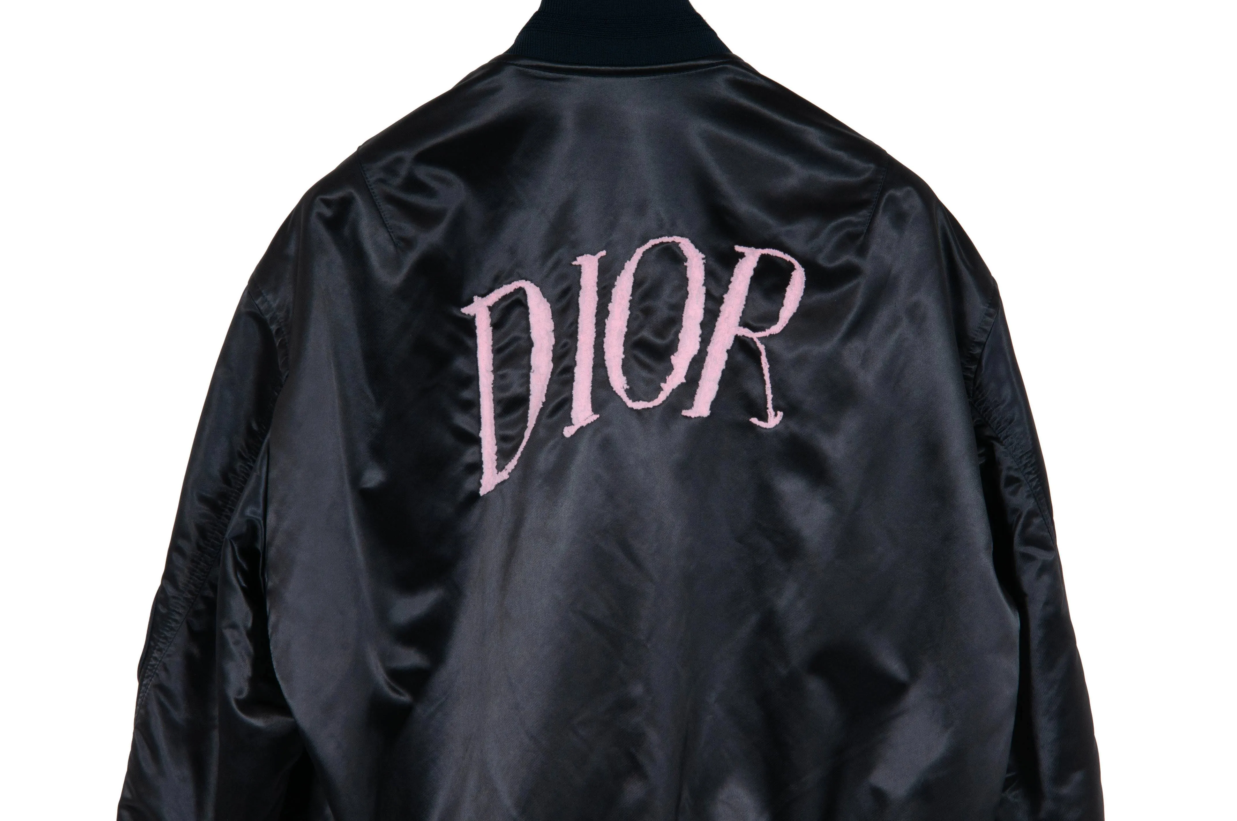 Alex Foxton Pink Logo Bomber (Navy)