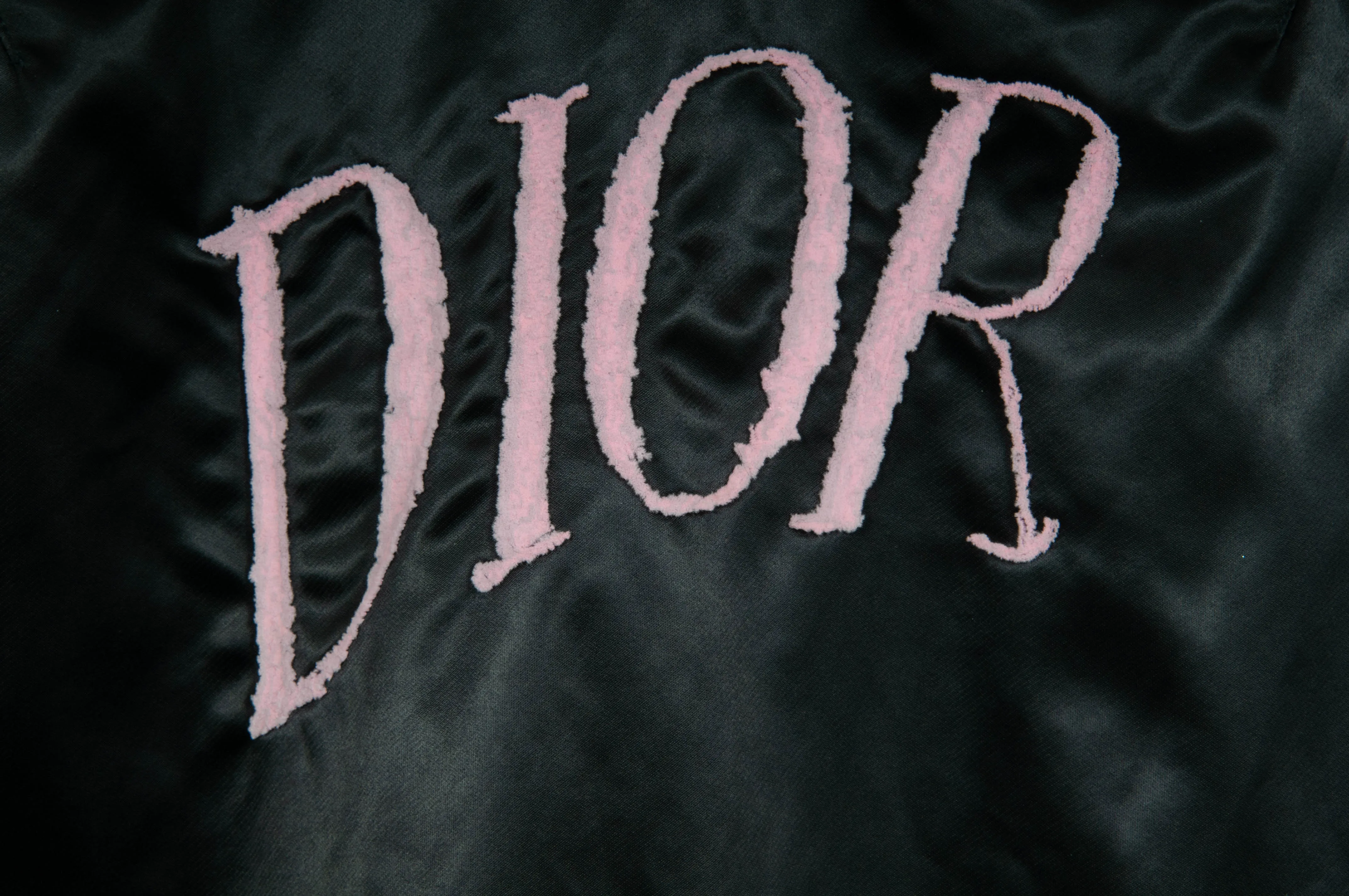 Alex Foxton Pink Logo Bomber (Navy)
