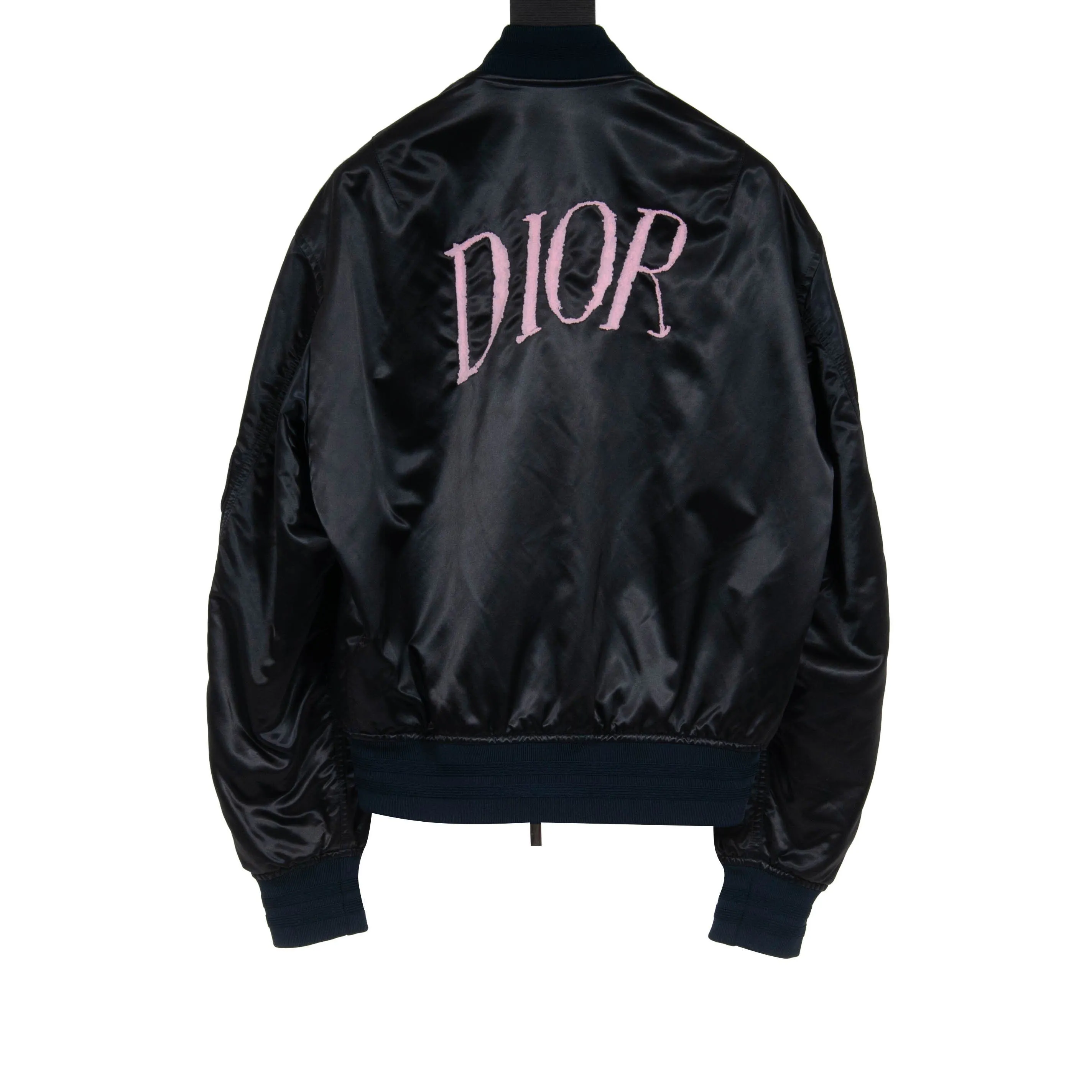 Alex Foxton Pink Logo Bomber (Navy)