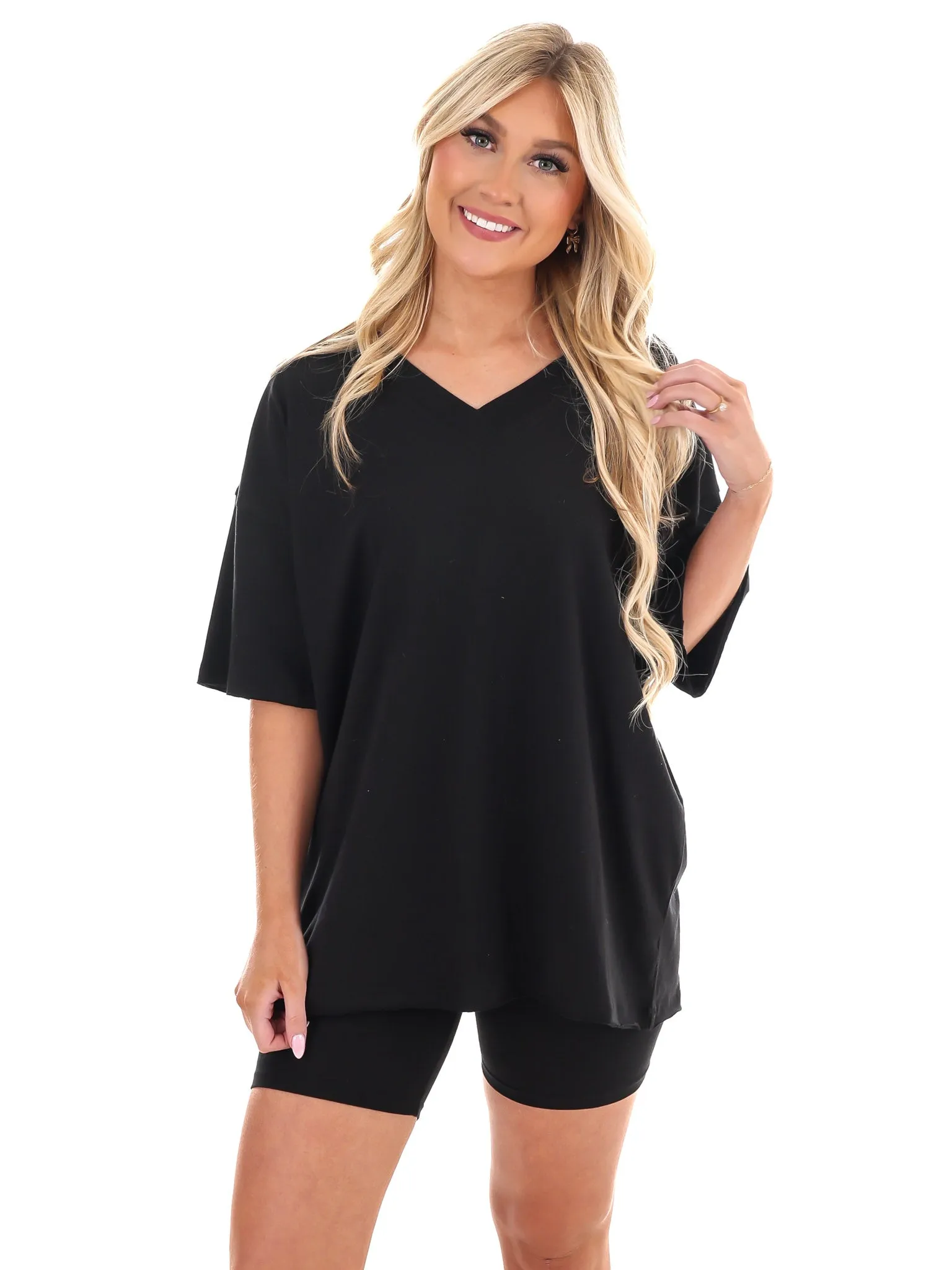 All the Way Biker Short Set