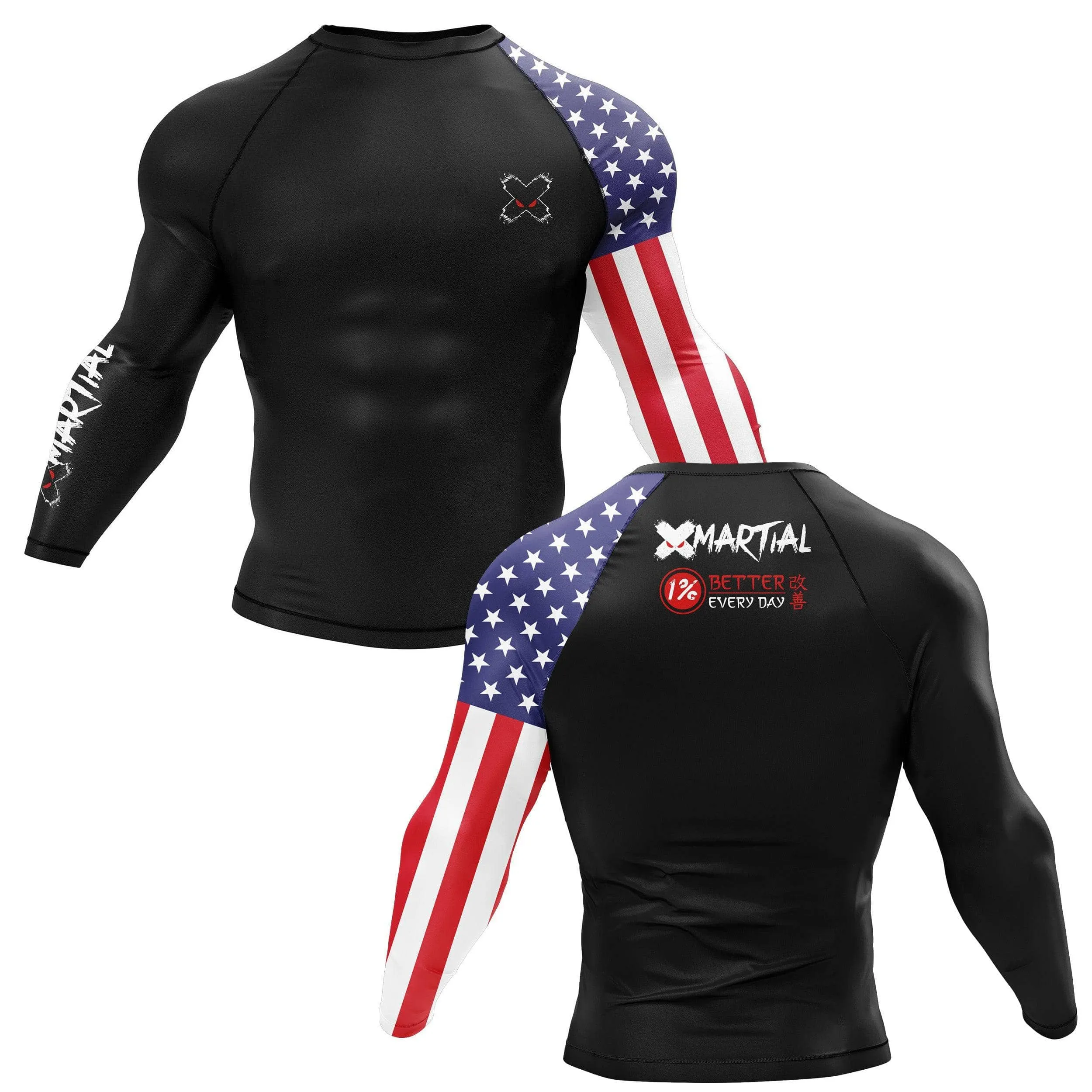 American Warrior BJJ Rash Guard