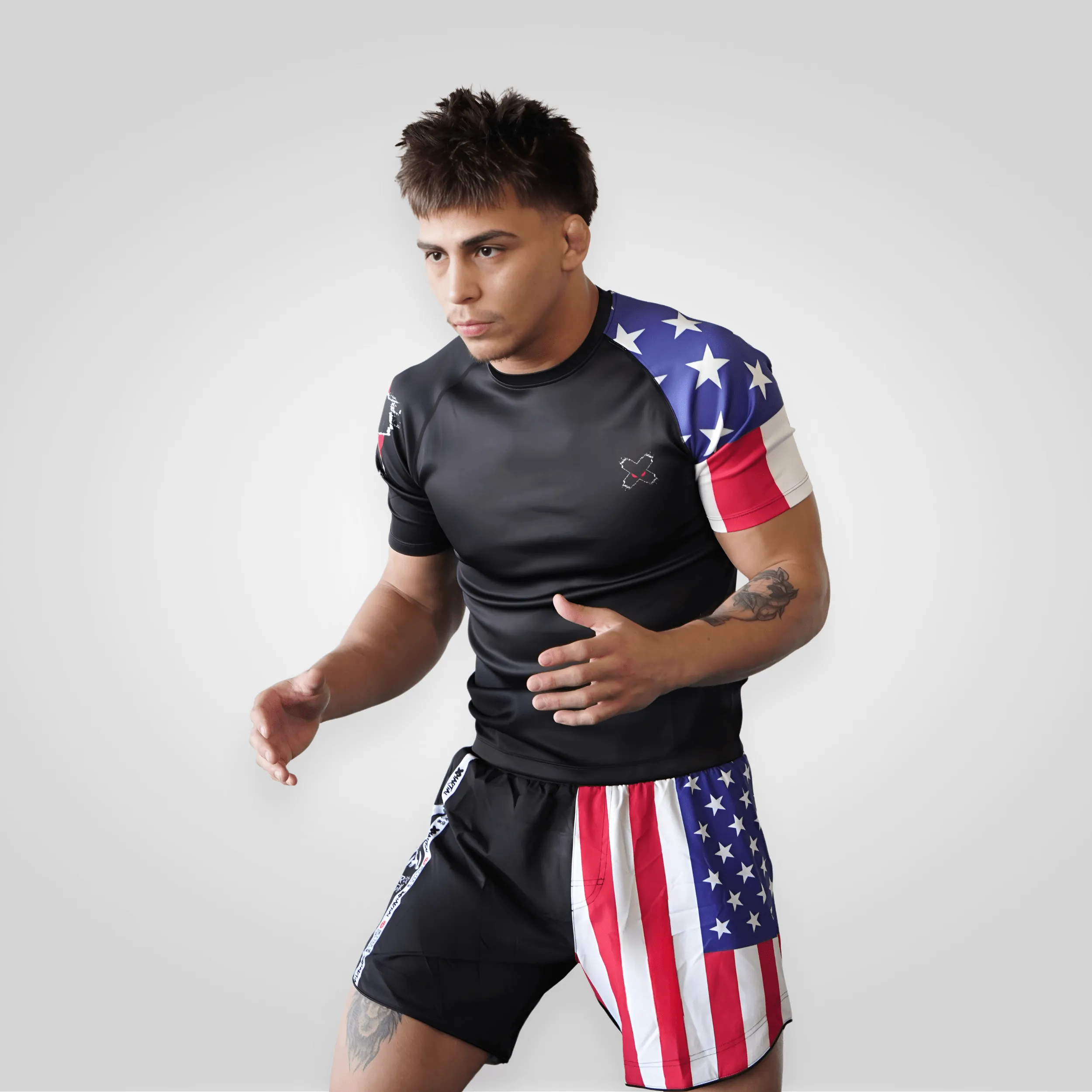 American Warrior BJJ Rash Guard