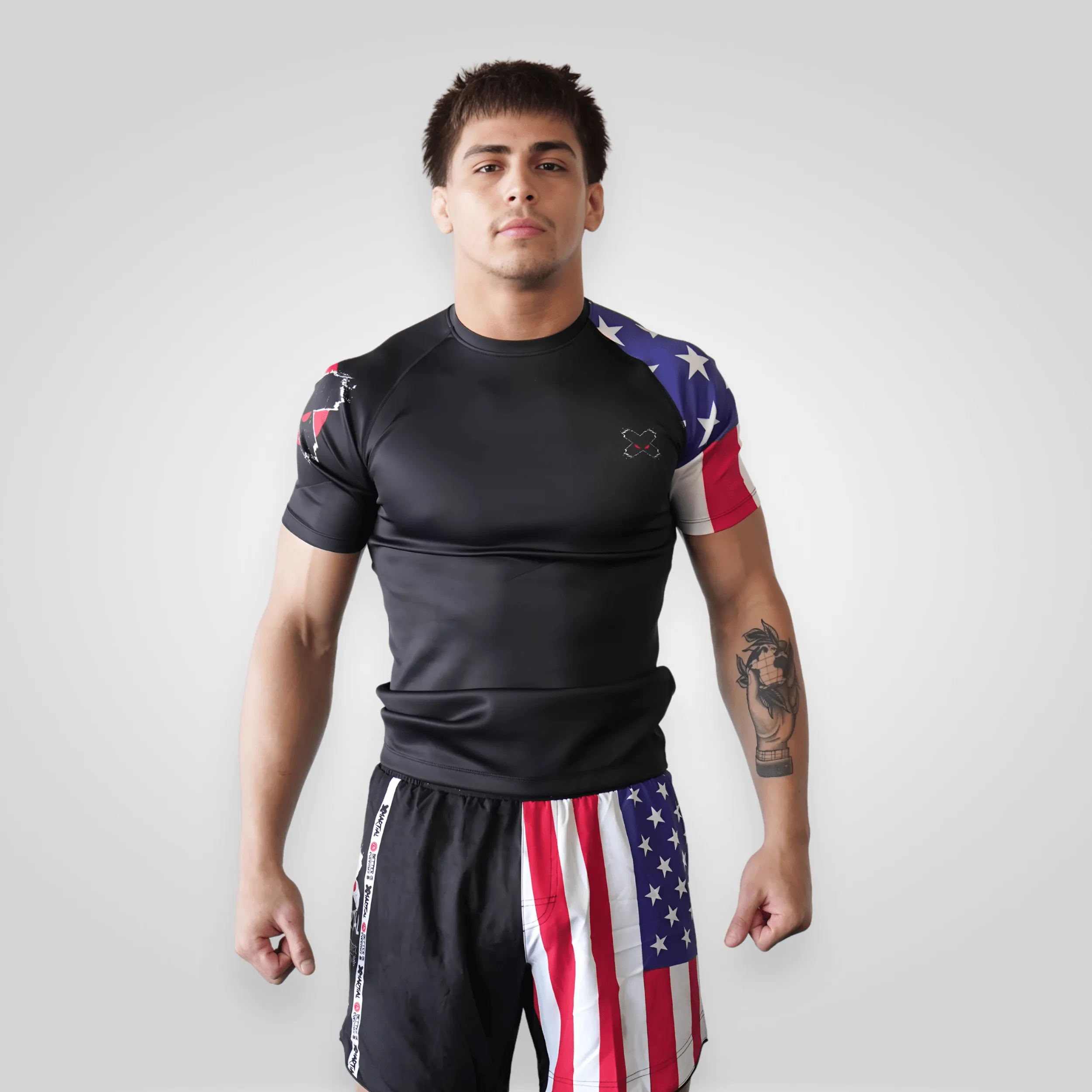 American Warrior BJJ Rash Guard