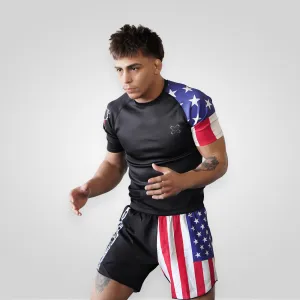 American Warrior BJJ Rash Guard