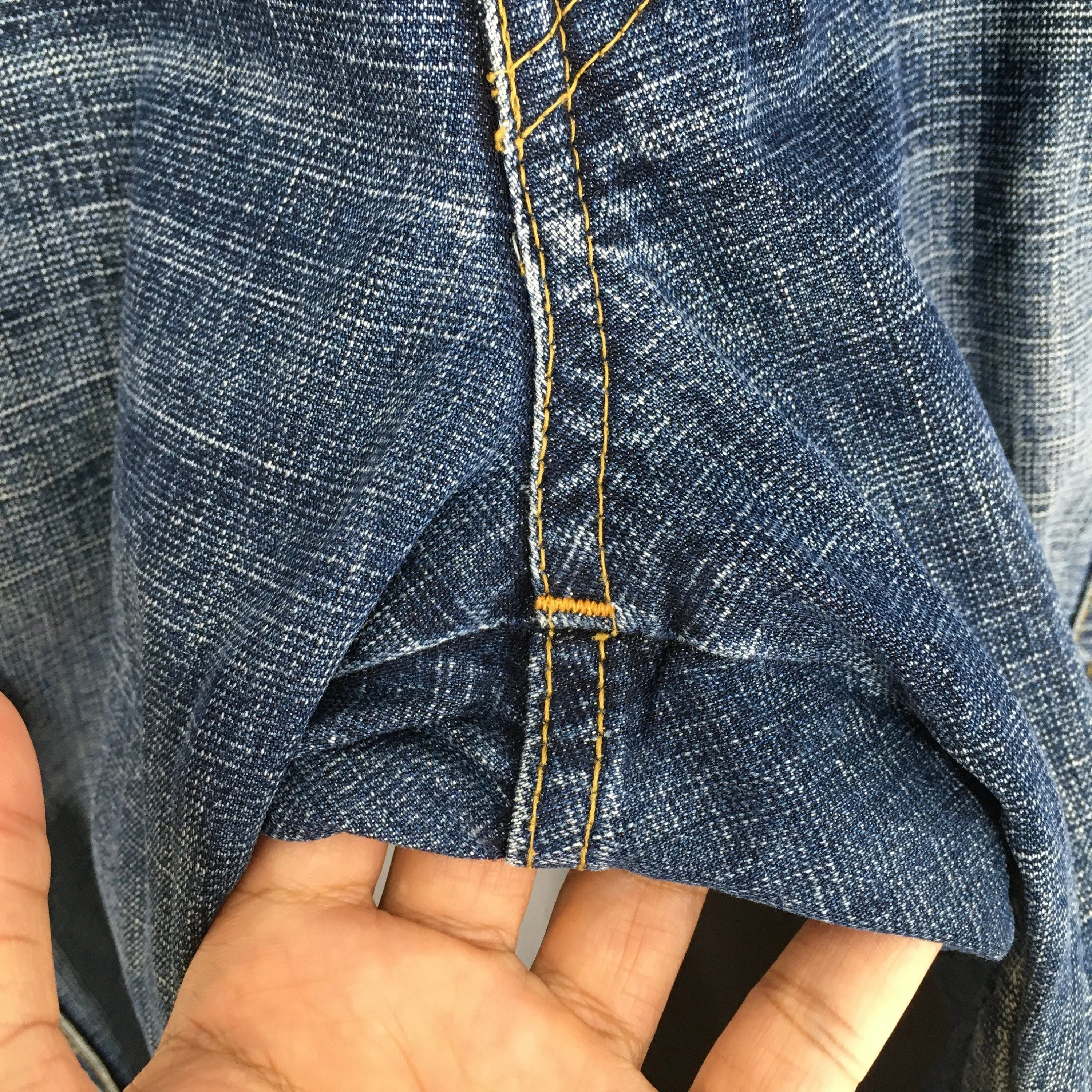 Bartack Japanese Techwear Cargo Denim Size 34x32.5