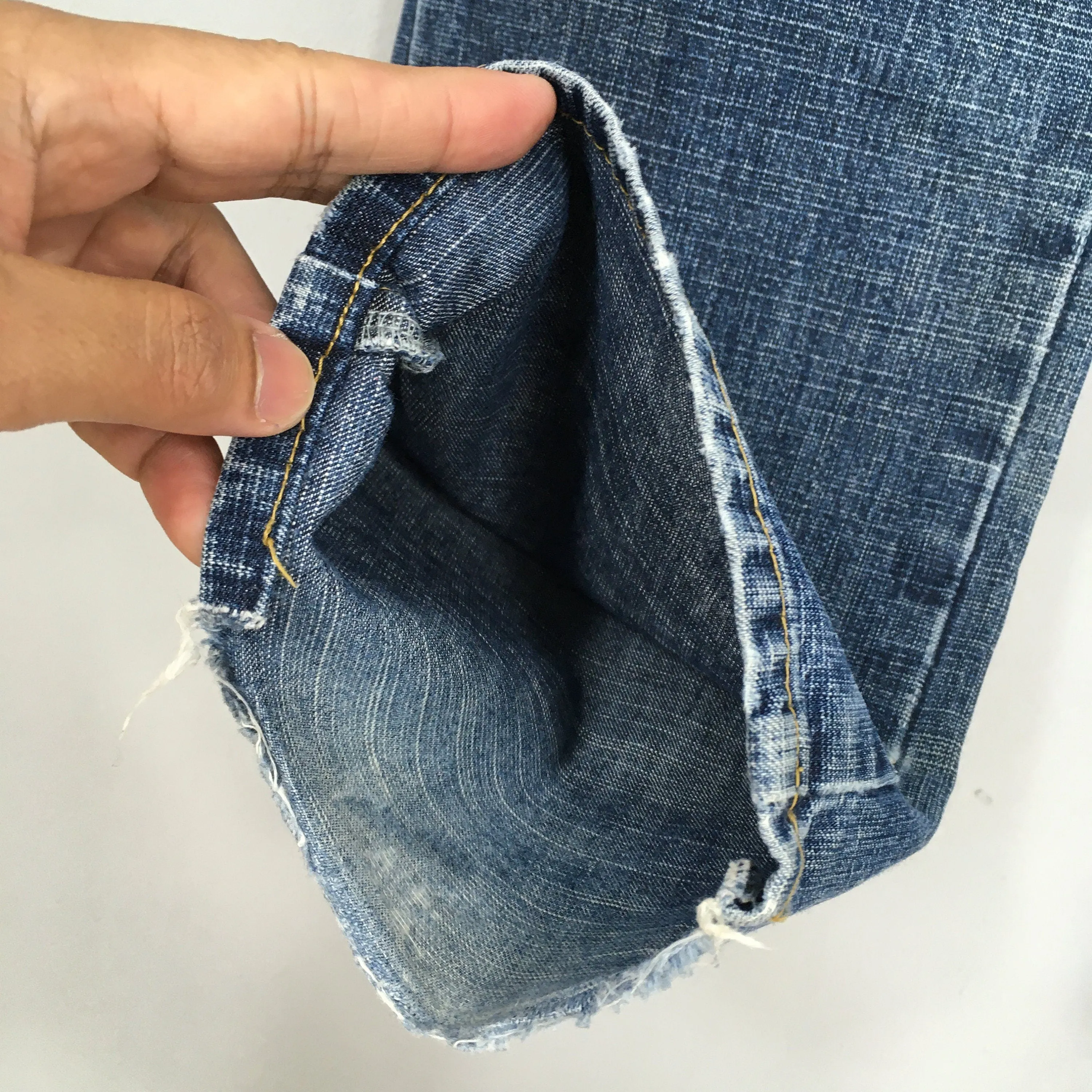 Bartack Japanese Techwear Cargo Denim Size 34x32.5