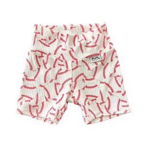 Baseball Biker Shorts