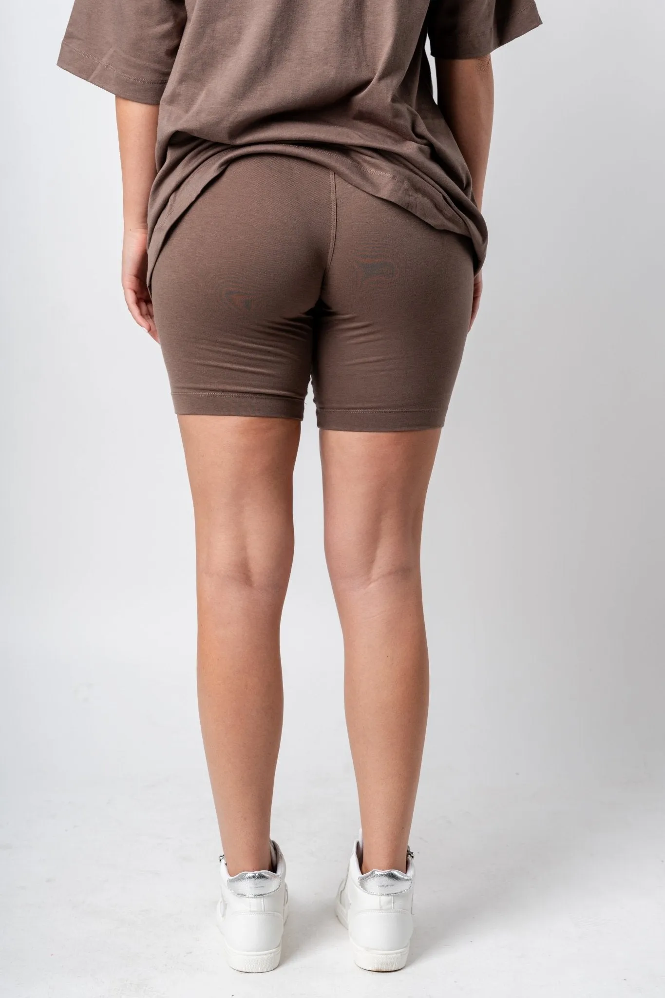 Biker shorts brown
