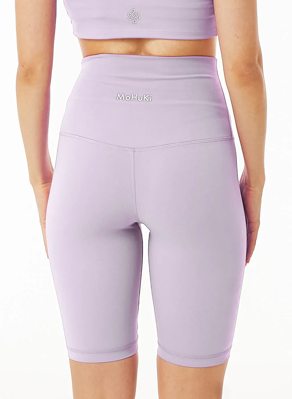 Billie Biker High Waist Short - Lilac Purple