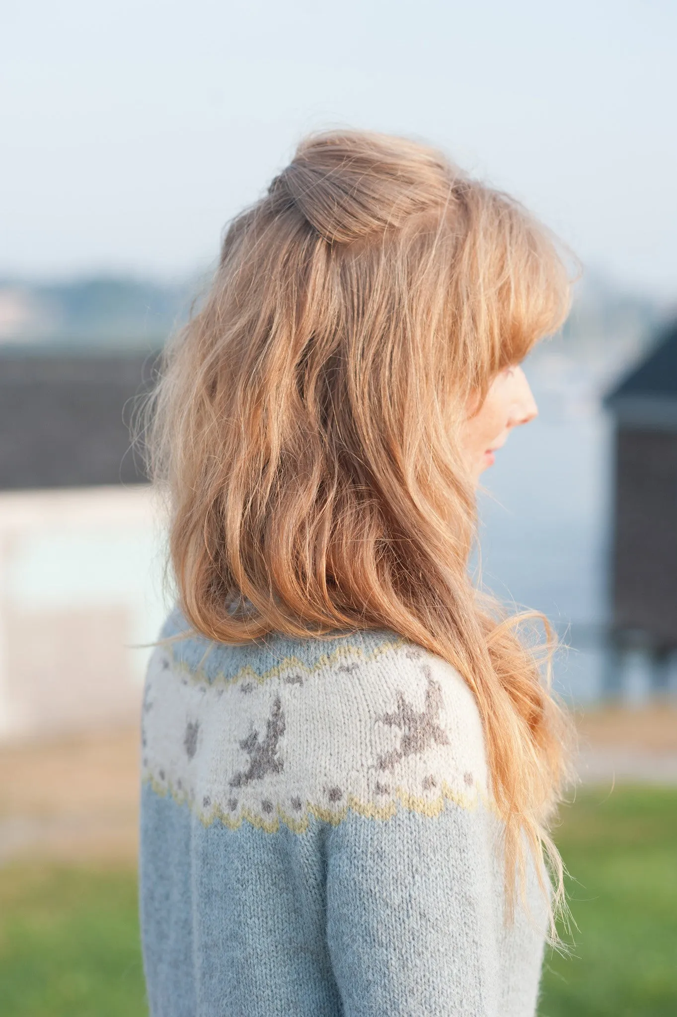 birdie fair isle cardigan