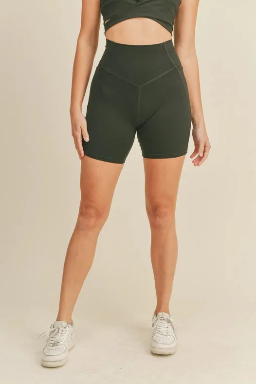 Black Power Sculpt Eco Biker Short