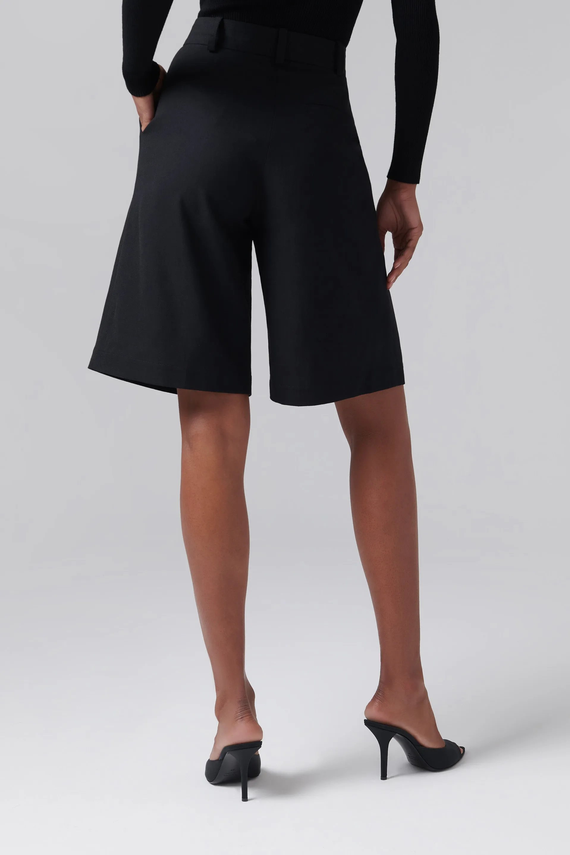 Black Swan Knee-Length Shorts