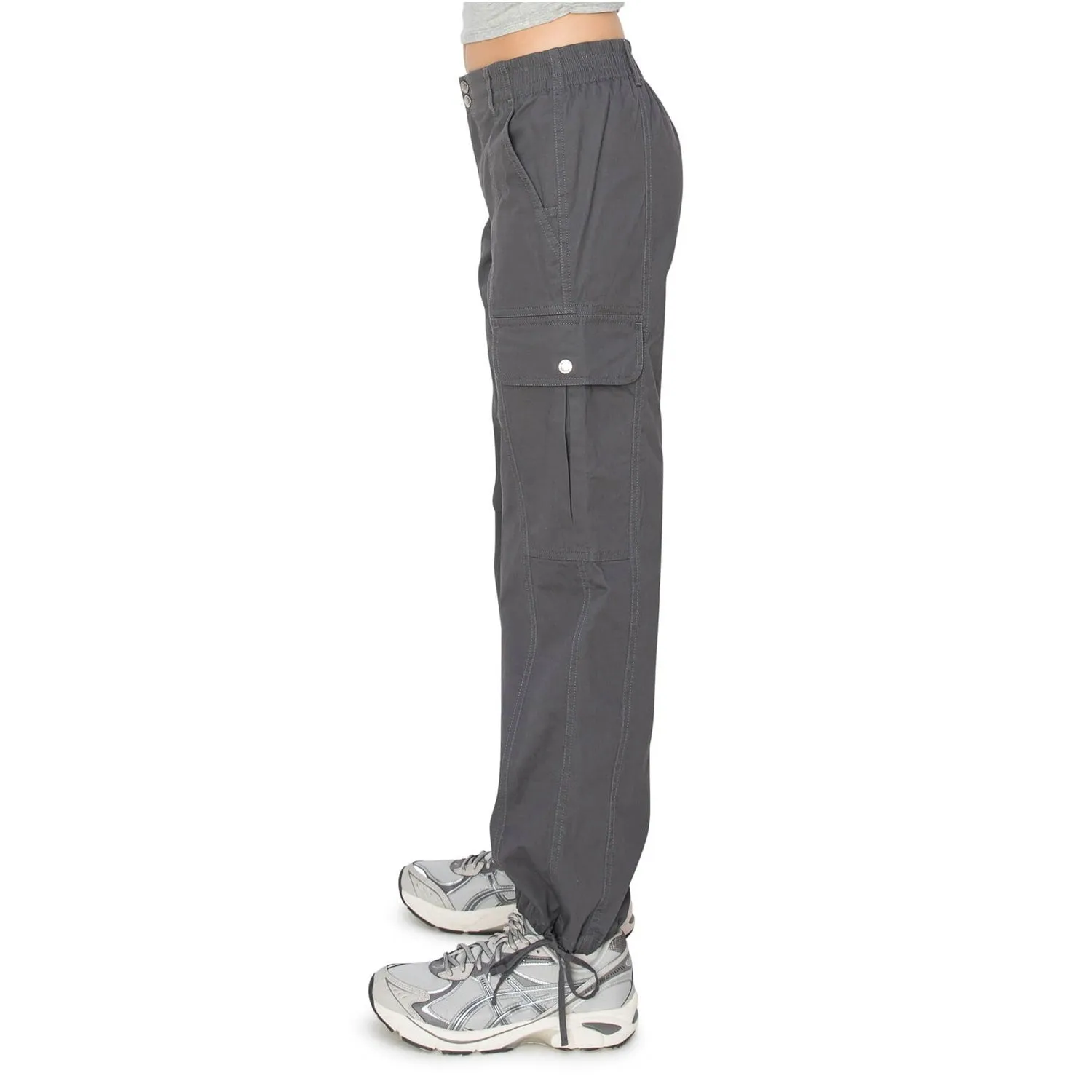 Bubble Cargo Pants - Charcoal