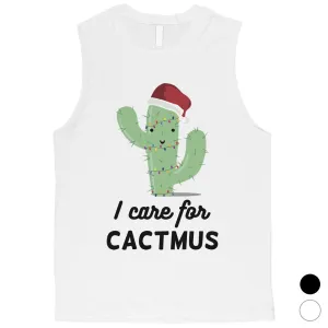 Care For Cactmus Mens Muscle Shirt