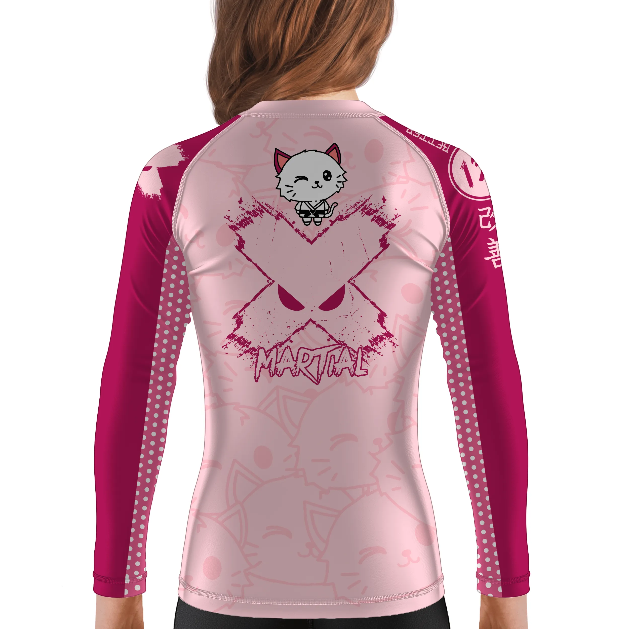 Cat Jitsu Kids BJJ Rash Guard