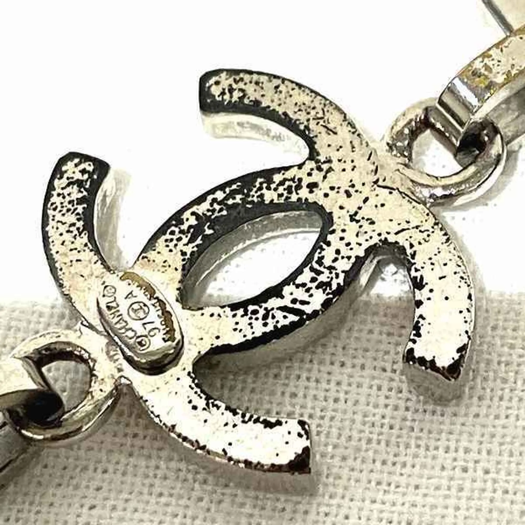 CHANEL 97 A Coco Mark Brand Accessories Bracelet Unisex