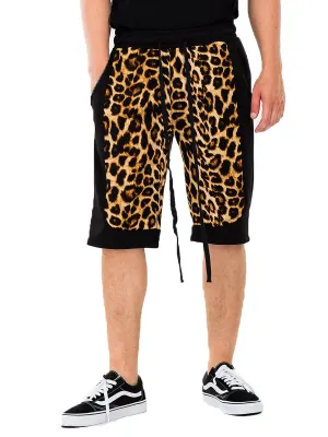 Cheetah Block Shorts