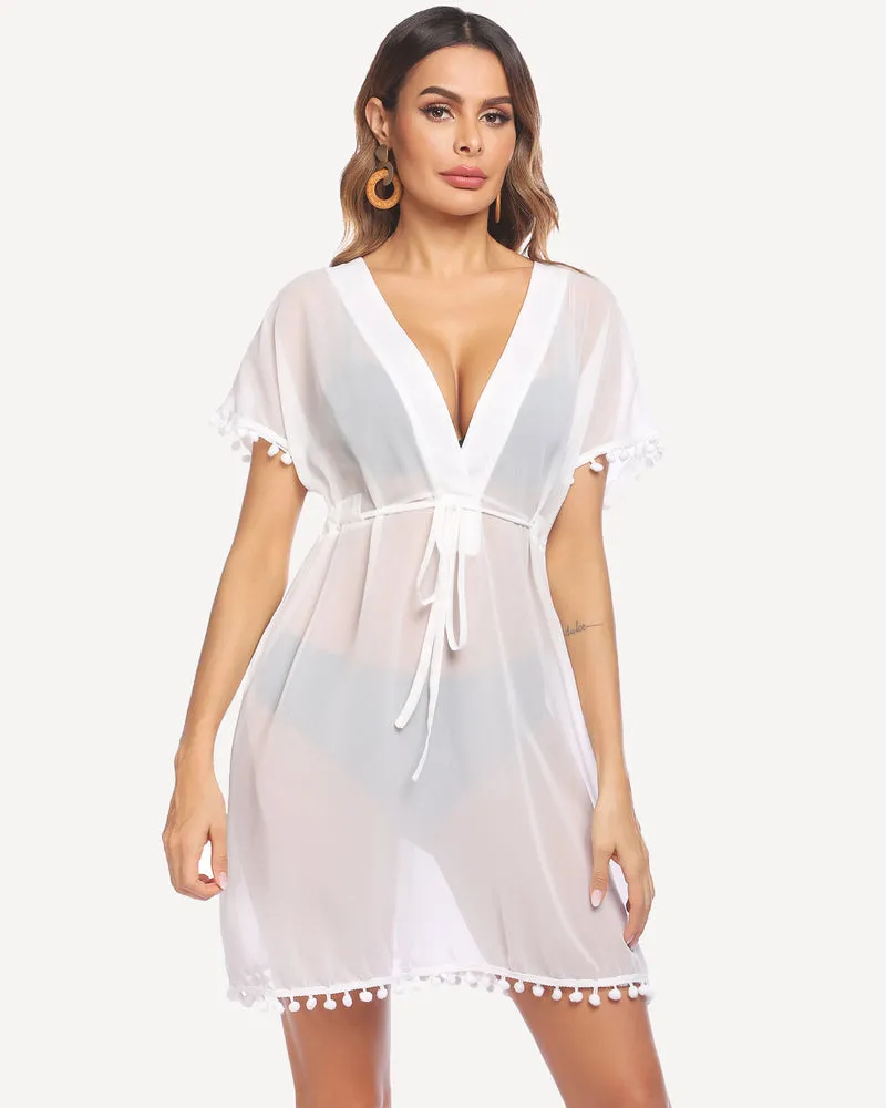 Chiffon Kimono Swimsuit Coverups