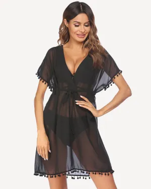 Chiffon Kimono Swimsuit Coverups