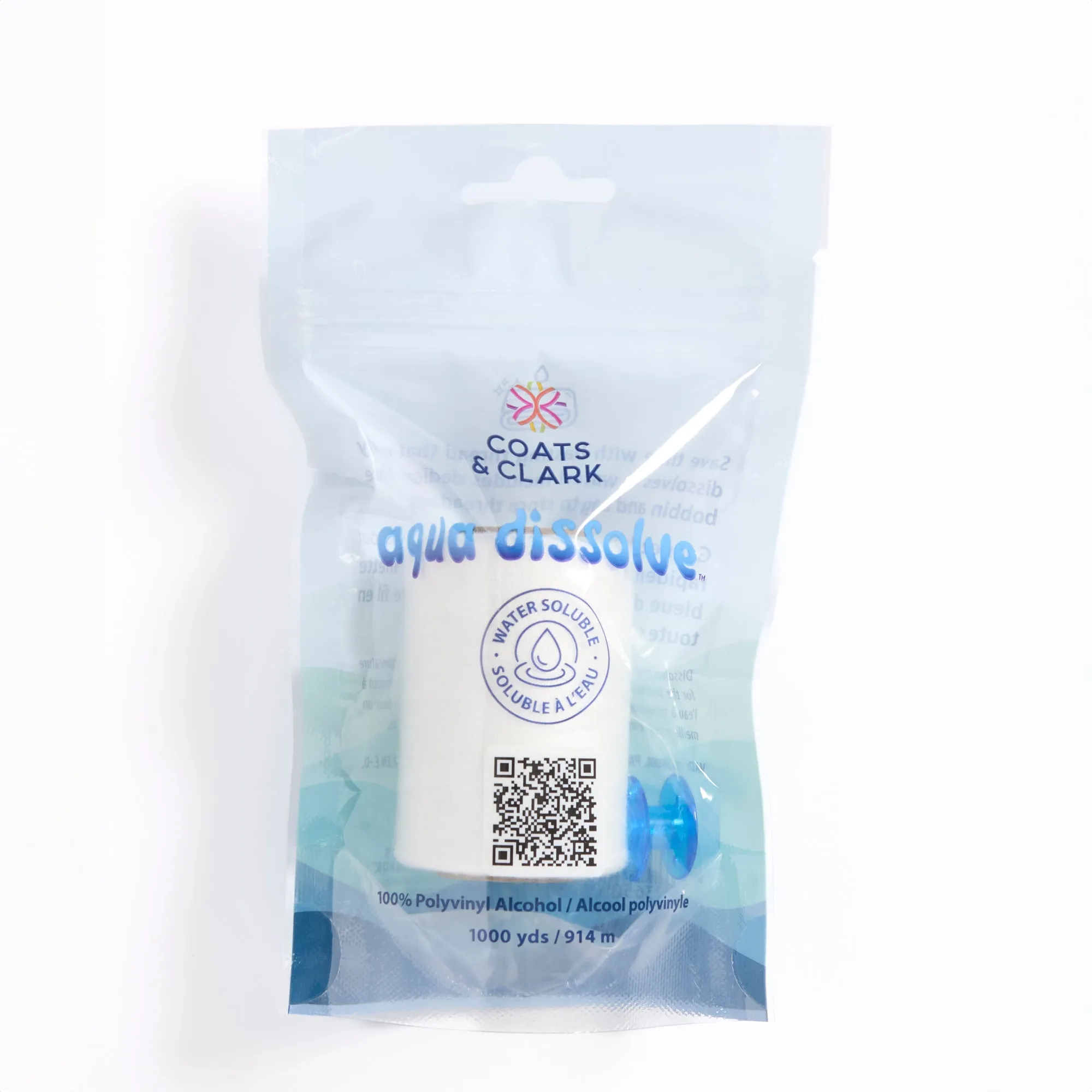 Coats & Clark Aqua Dissolve Thread (1000 Yards)