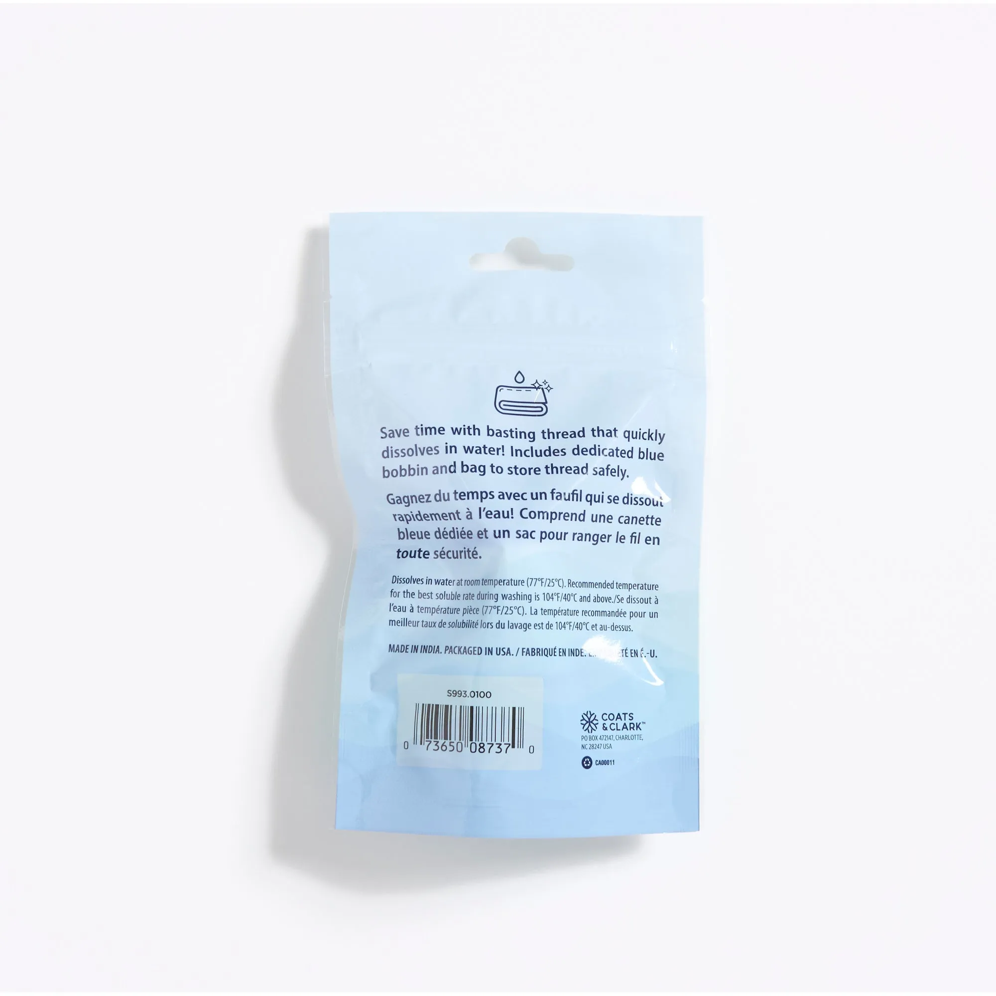 Coats & Clark Aqua Dissolve Thread (1000 Yards)