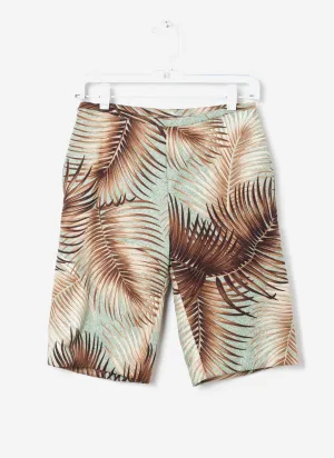 Coconut Knee-Length Shorts