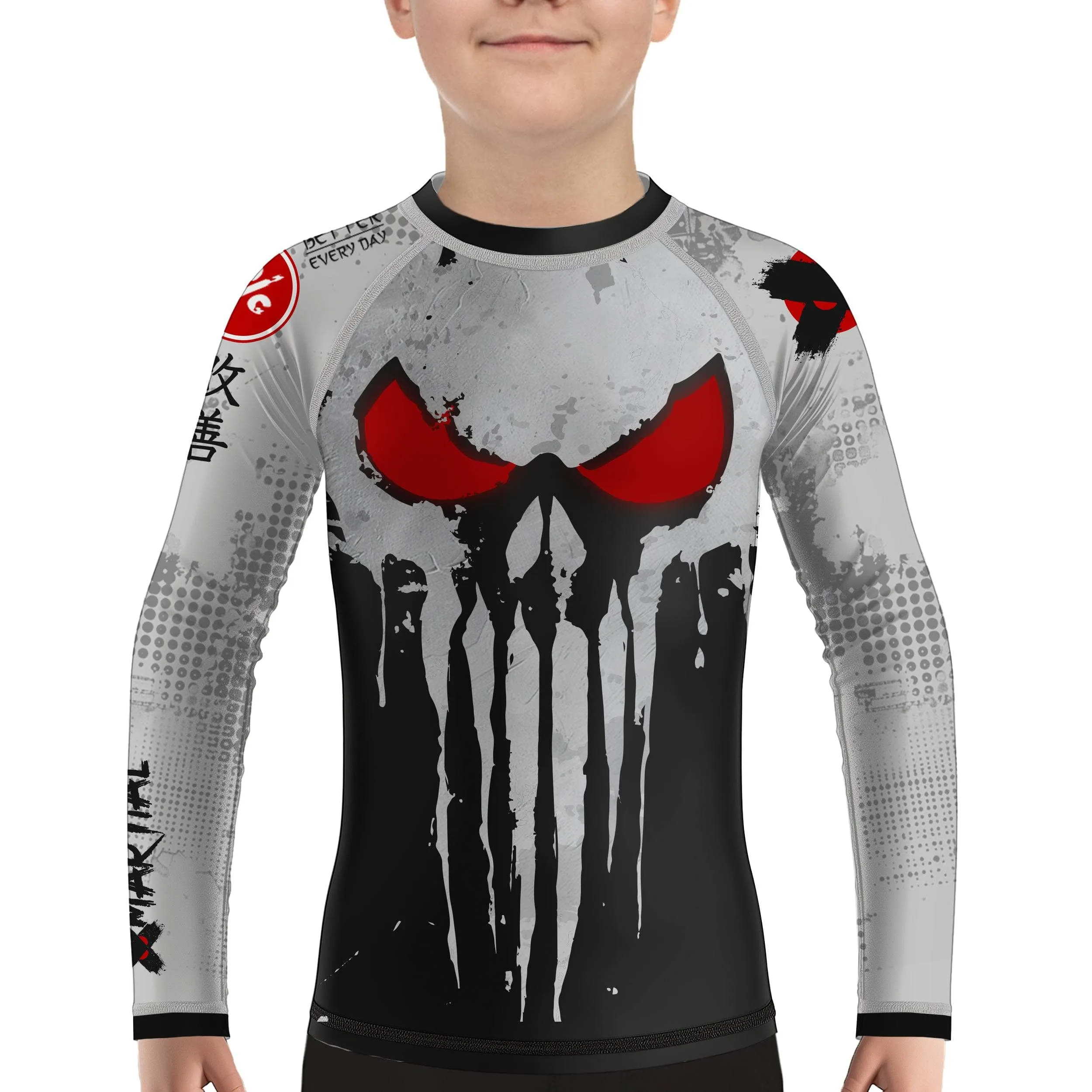 Cranium Mindful Mastery Kids BJJ Rash Guard