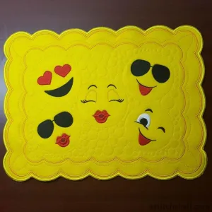Emoji Family Placemat