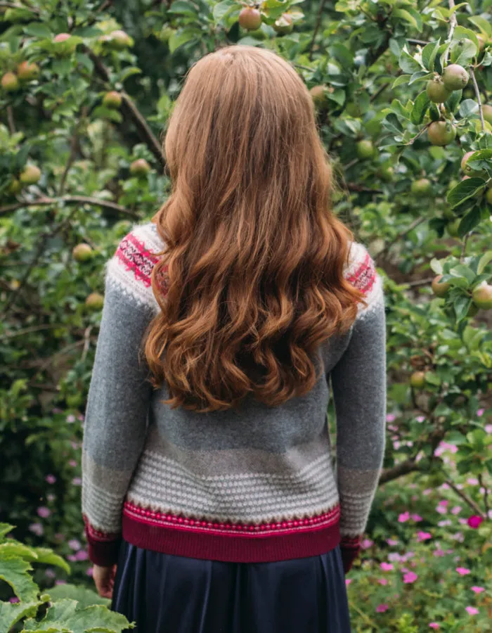 Eribe Alpine Cardigan in Greyberry