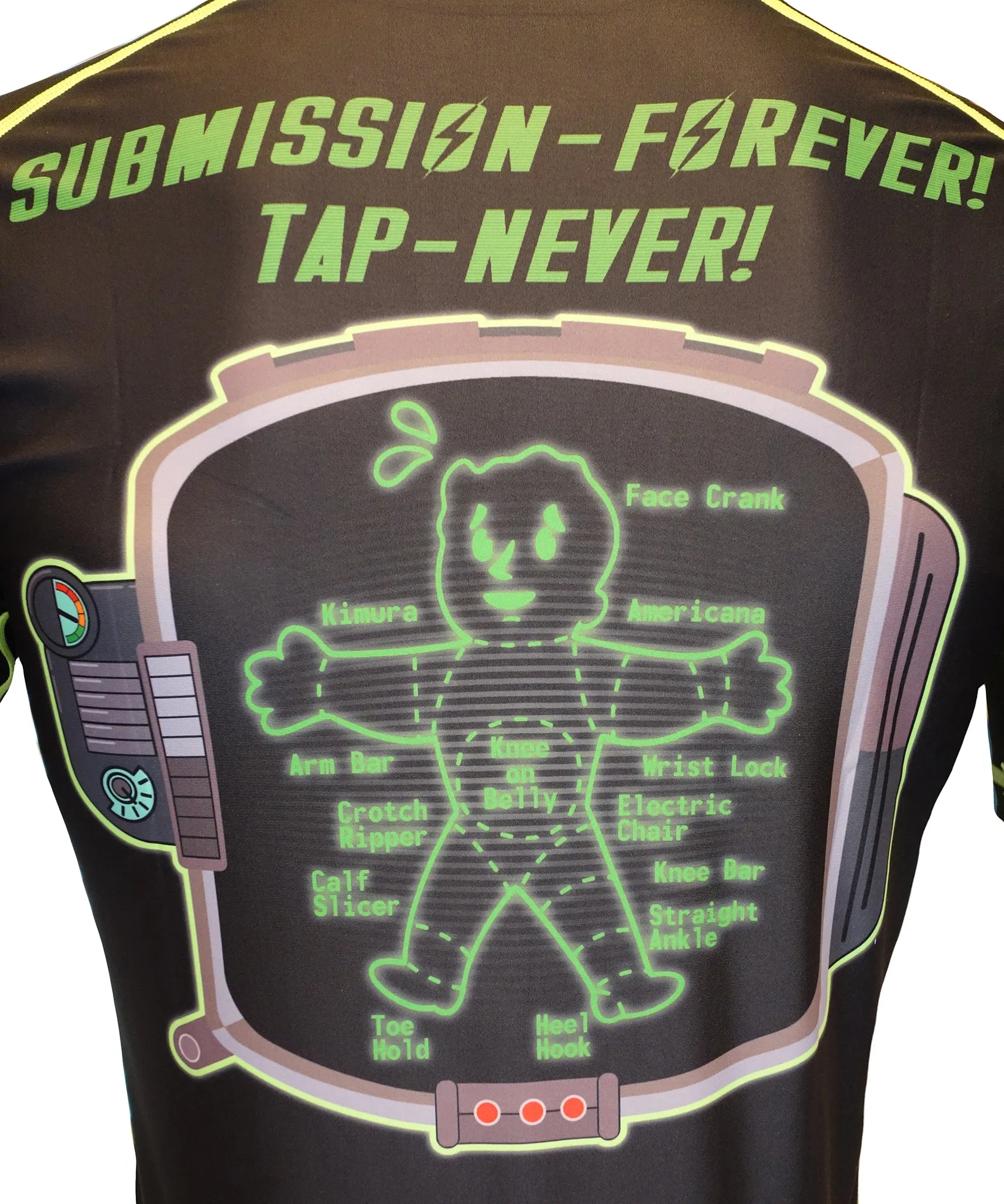 Fallout Wasteland Grappler Rash Guard