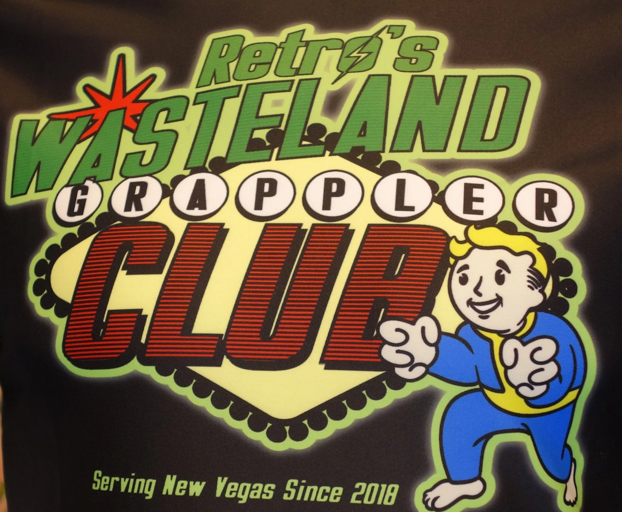 Fallout Wasteland Grappler Rash Guard
