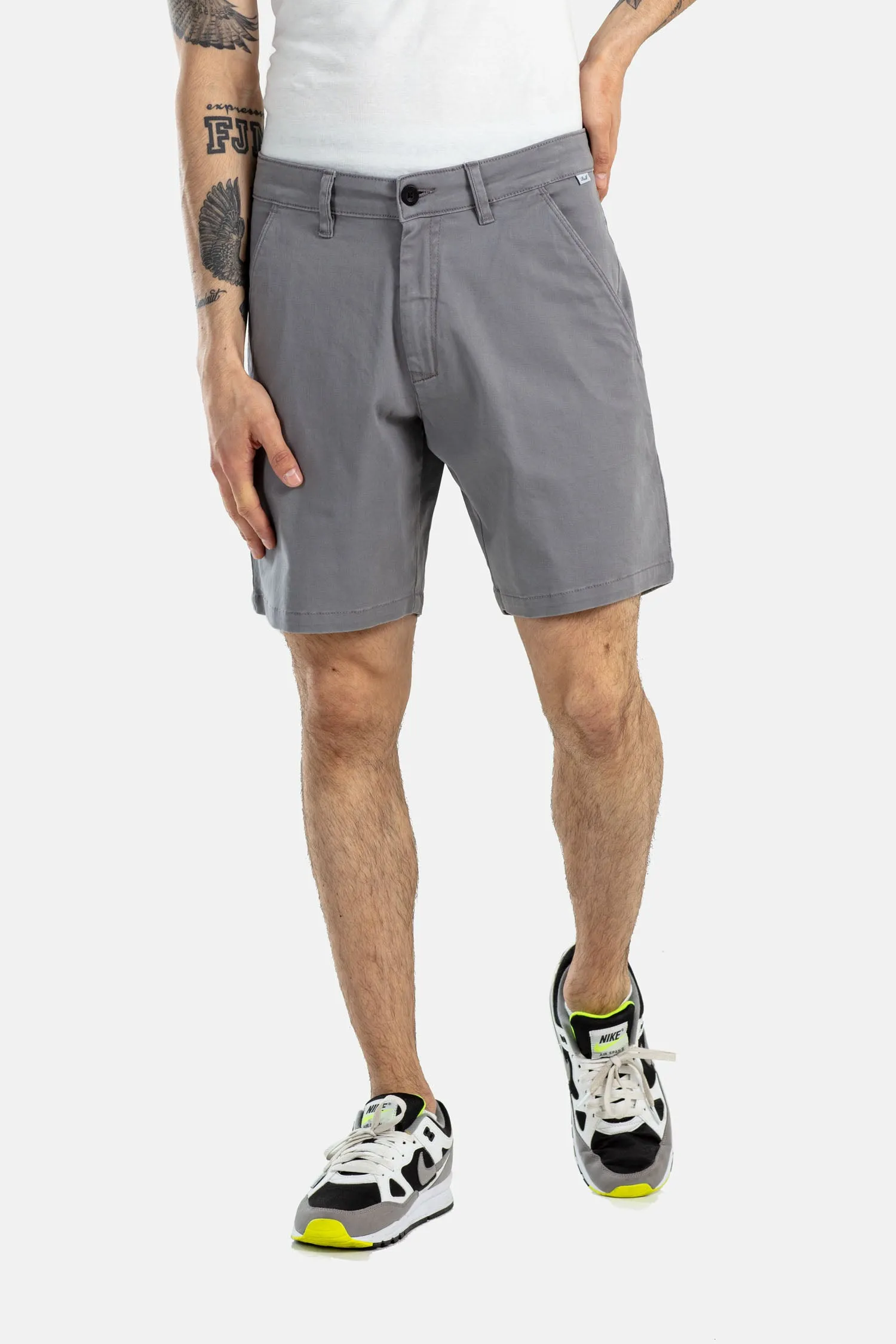 Flex Chino Short - Graphite Gray