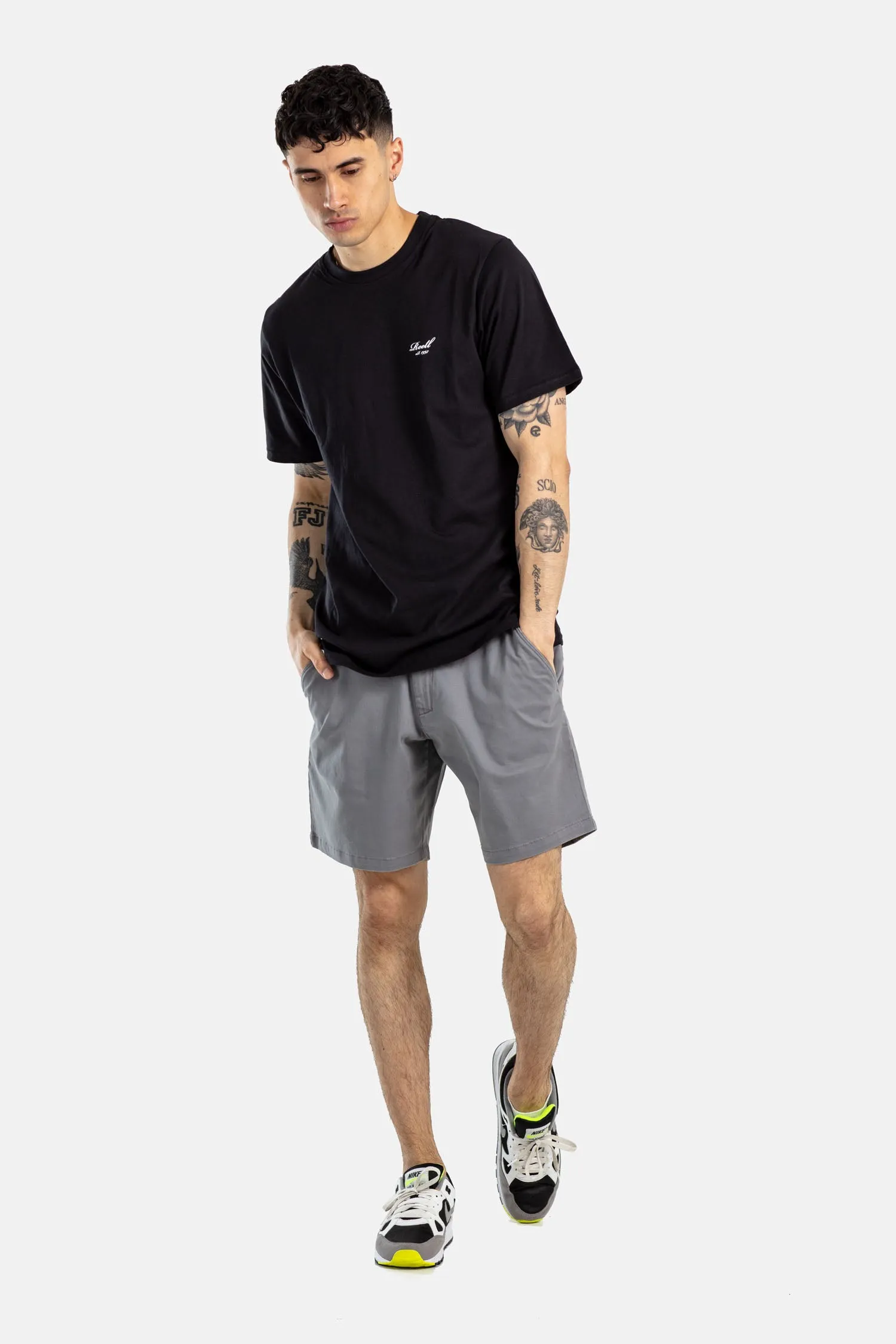Flex Chino Short - Graphite Gray
