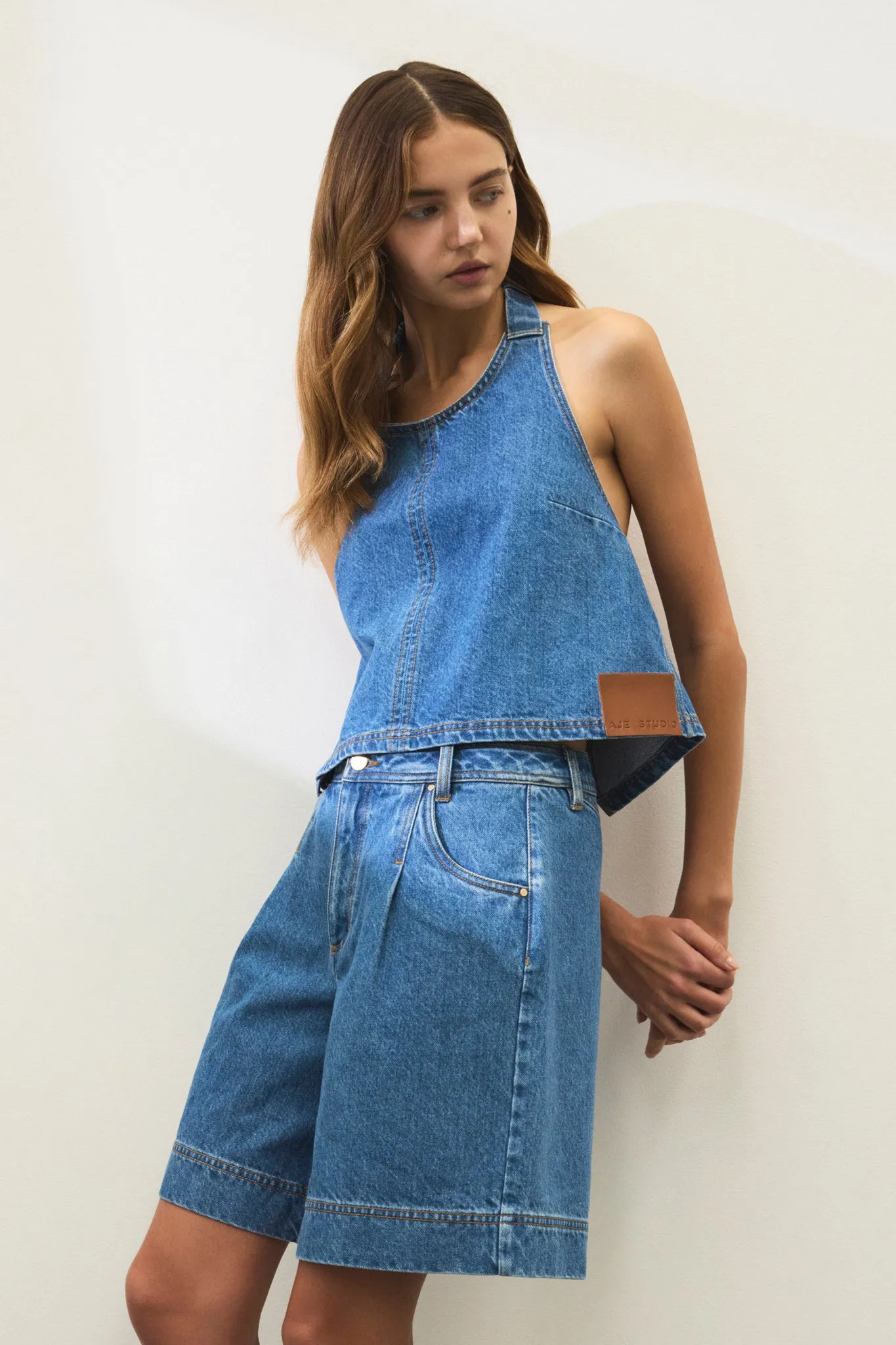 Flynn Denim Halter