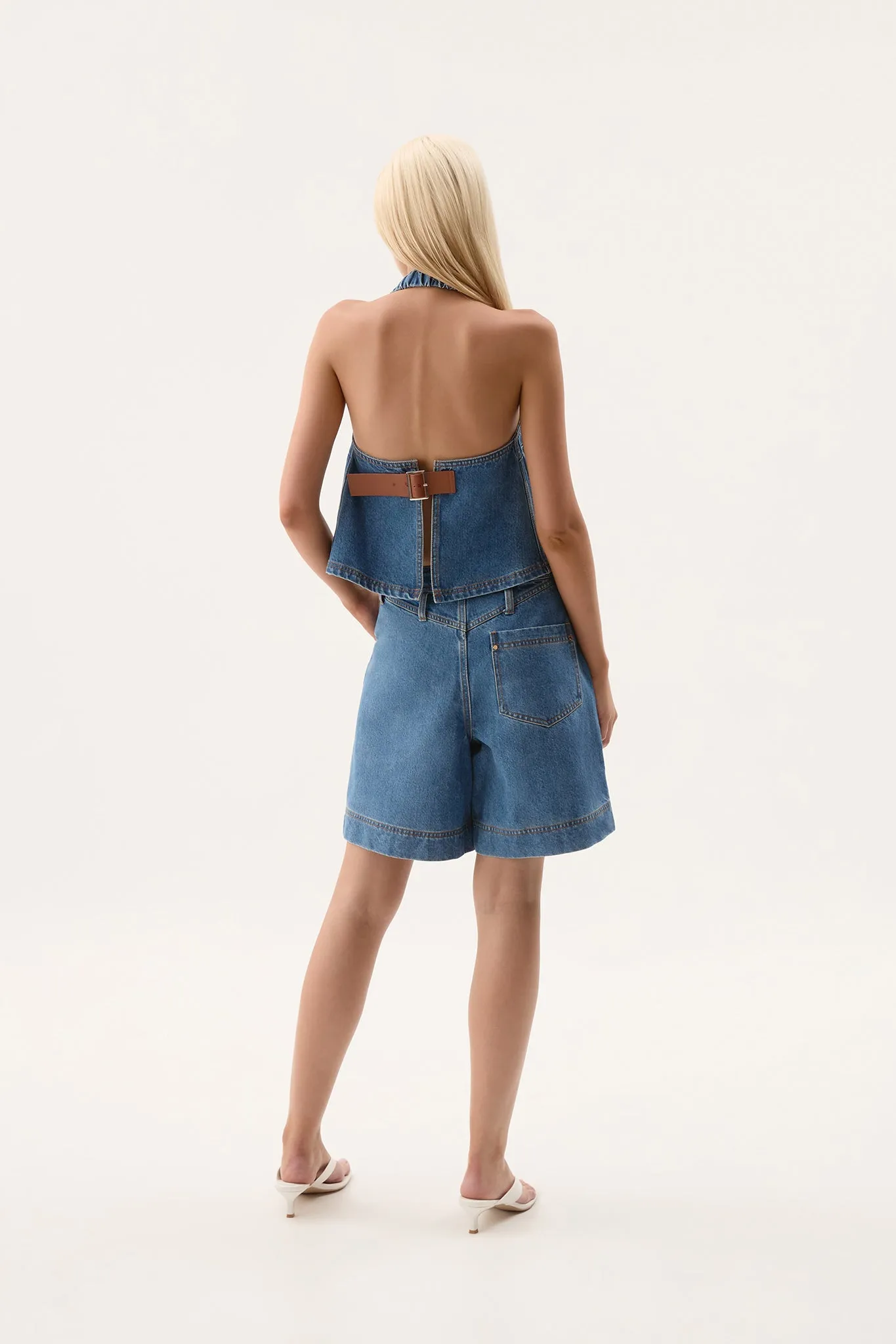 Flynn Denim Halter