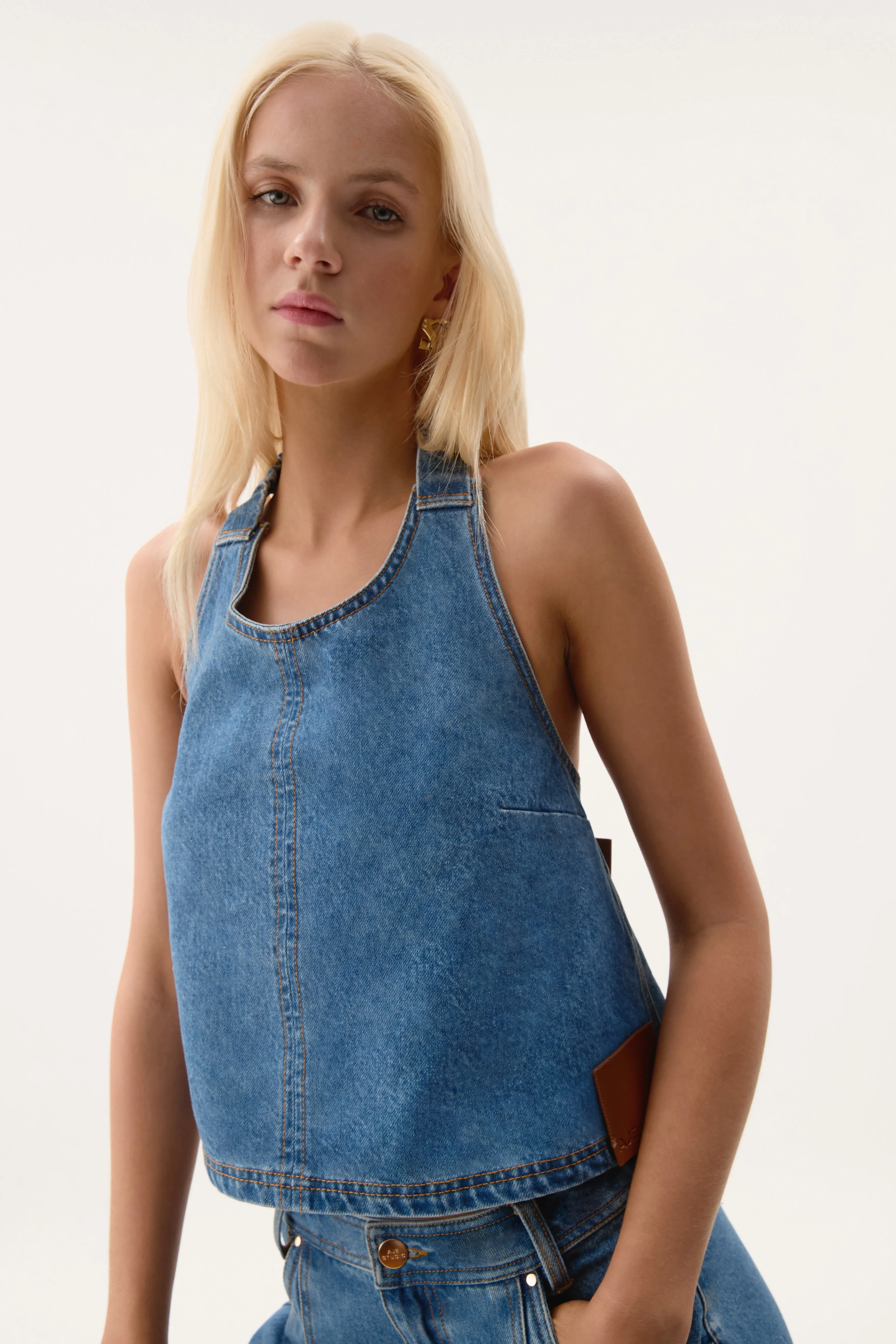 Flynn Denim Halter
