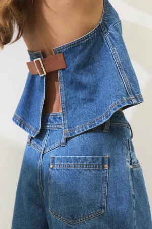 Flynn Denim Halter