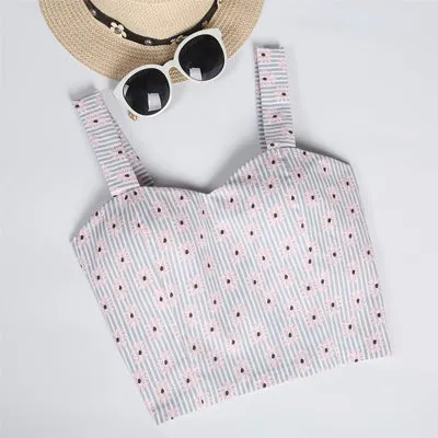 (Free Shipping) Crop Top Short Cami Tank Tops