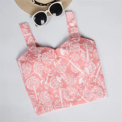 (Free Shipping) Crop Top Short Cami Tank Tops