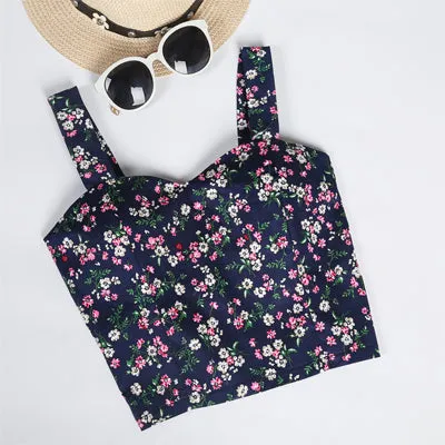 (Free Shipping) Crop Top Short Cami Tank Tops