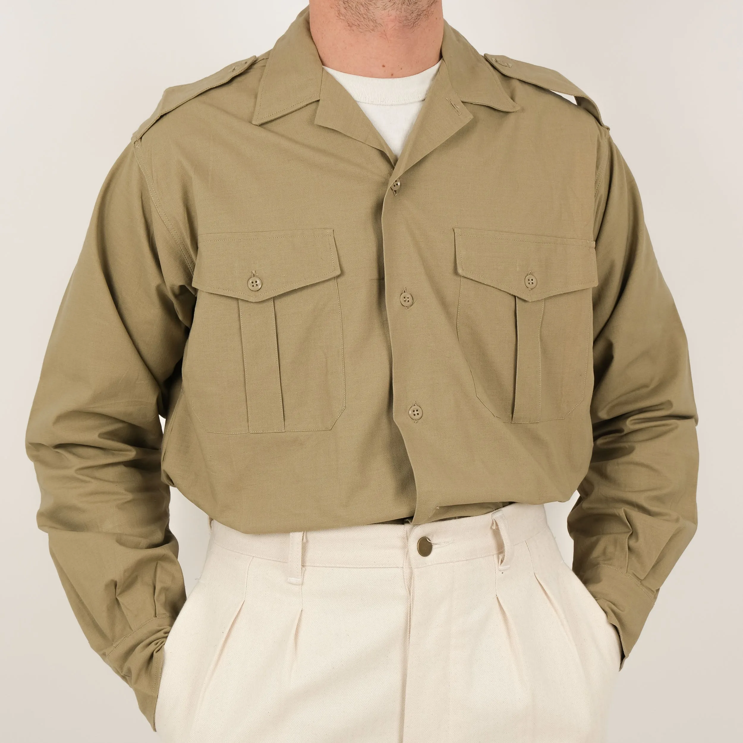 FRENCH 60s SAFARI SHIRT
