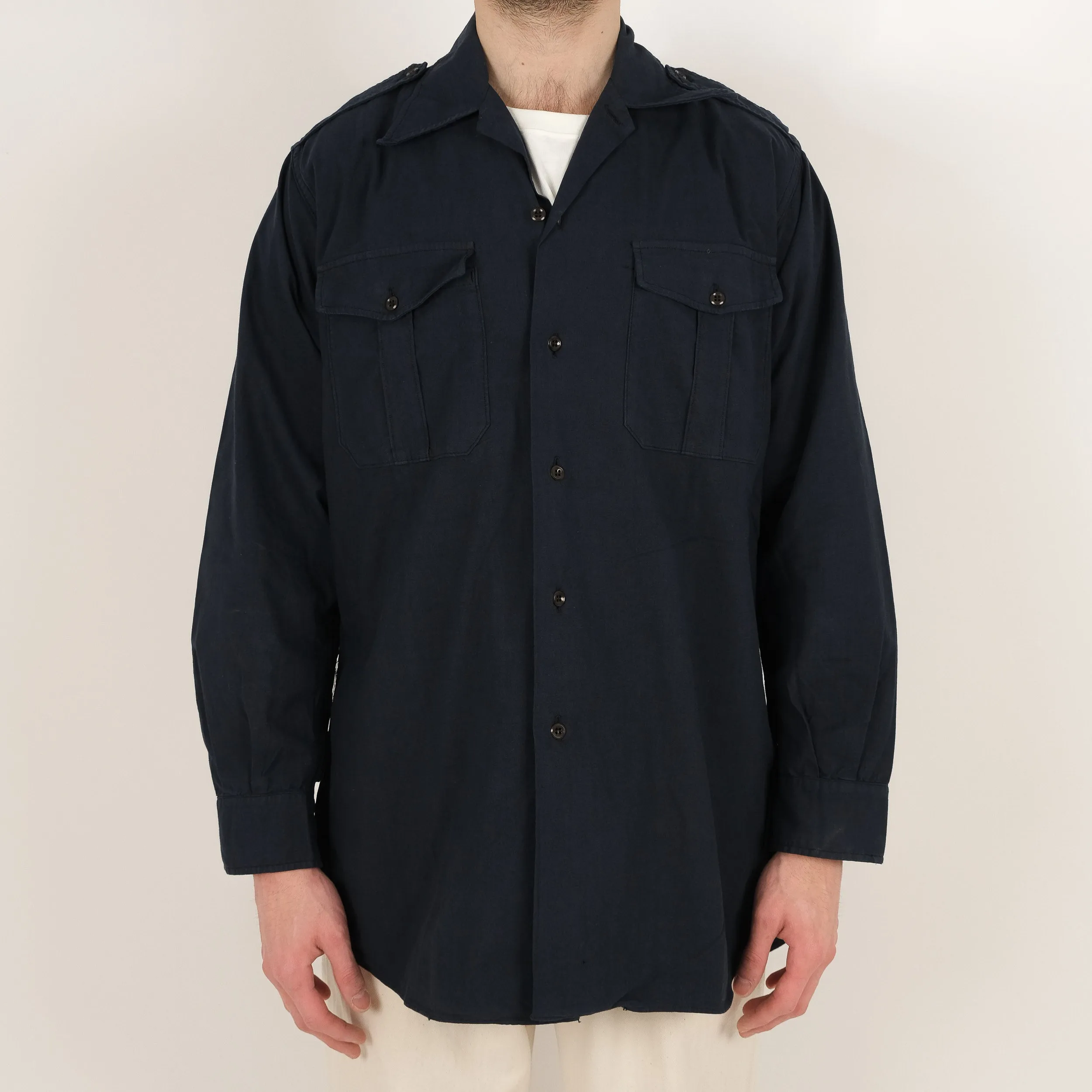 French Navy Safari Shirt