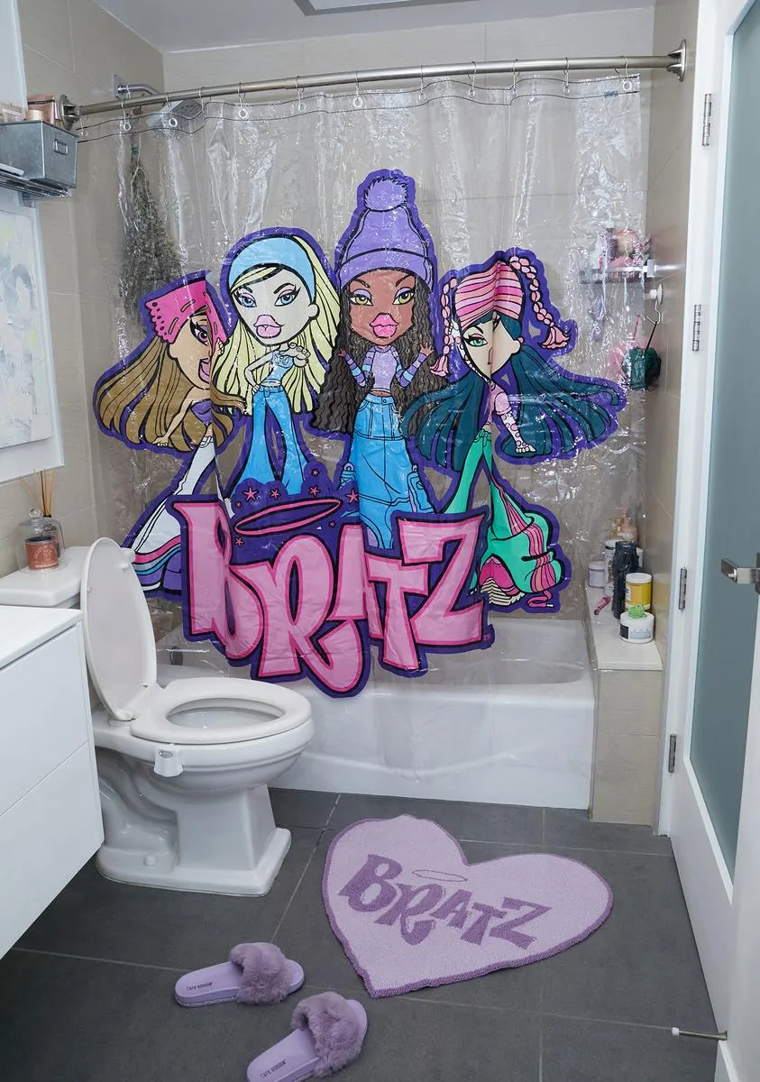 Girlz Really Rock Shower Curtain