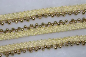 Golden Pearl Work Trim Border