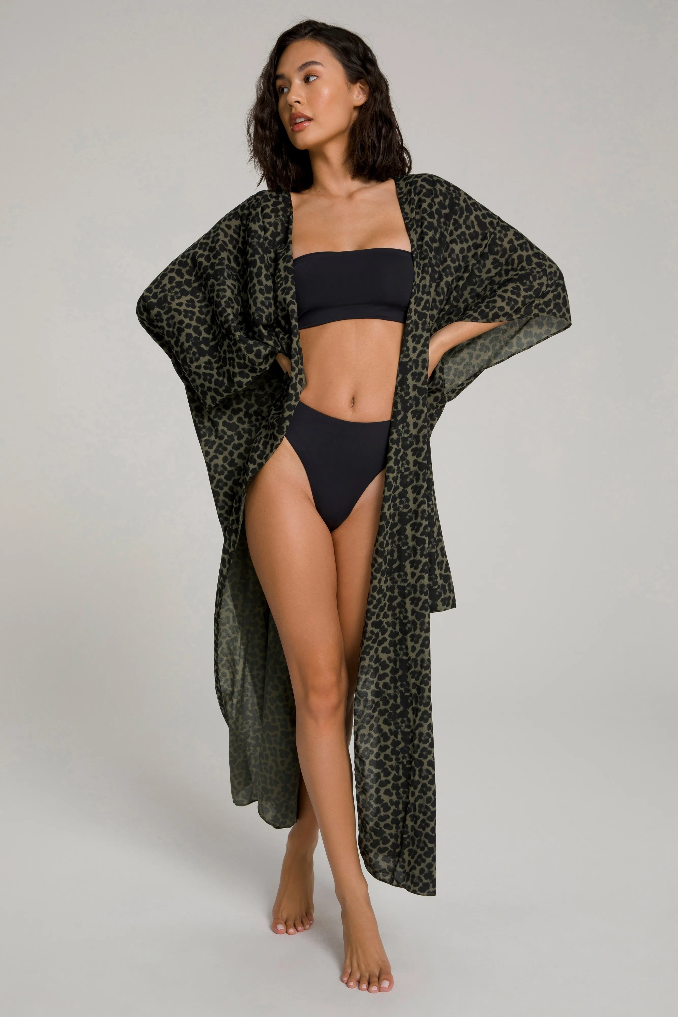 GOOD WAIST CHEEKY BOTTOM | BLACK001