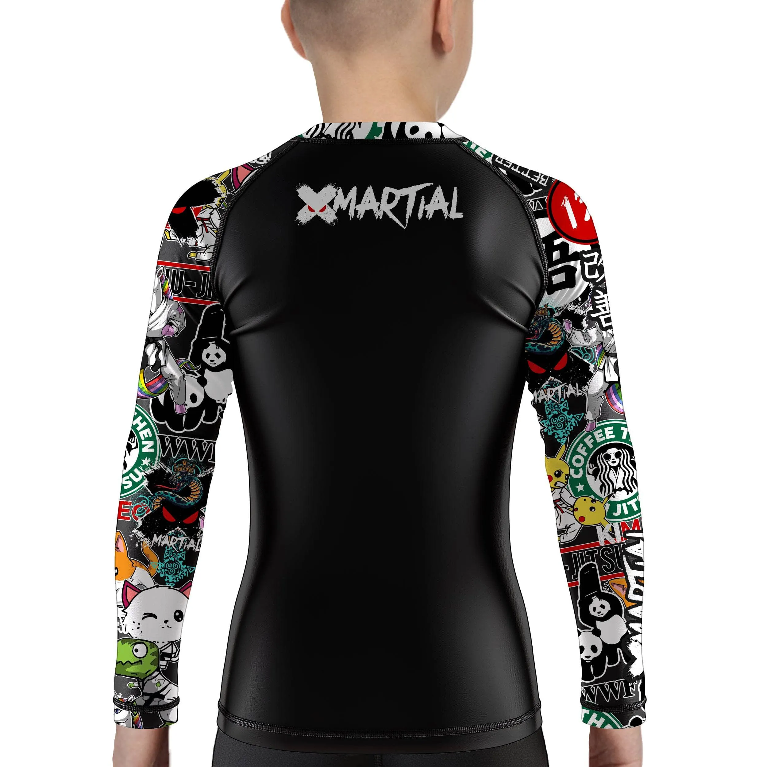 Graffiti Kids BJJ Rash Guard